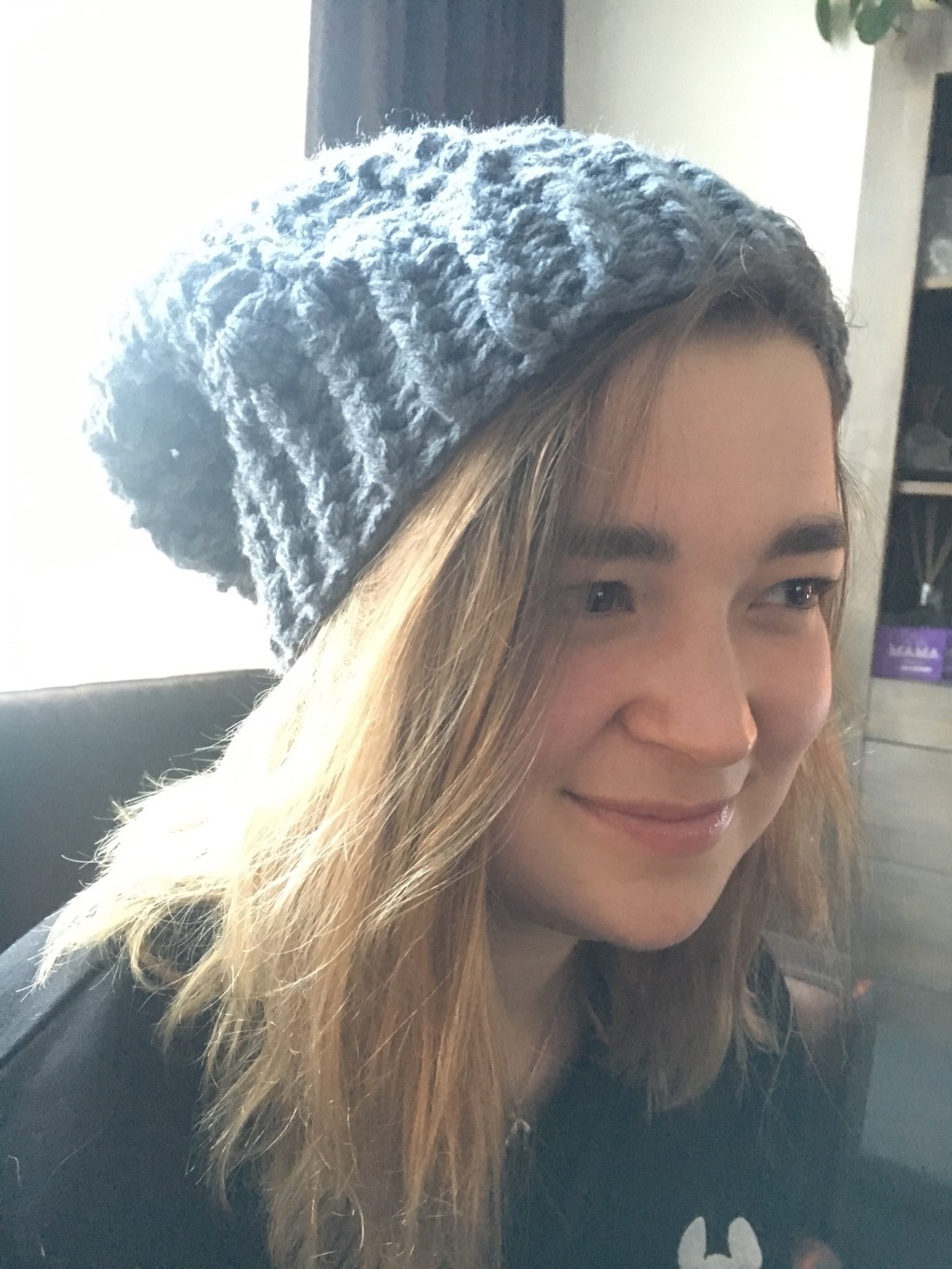 Voor het eerst een muts&nbsp;gehaakt…