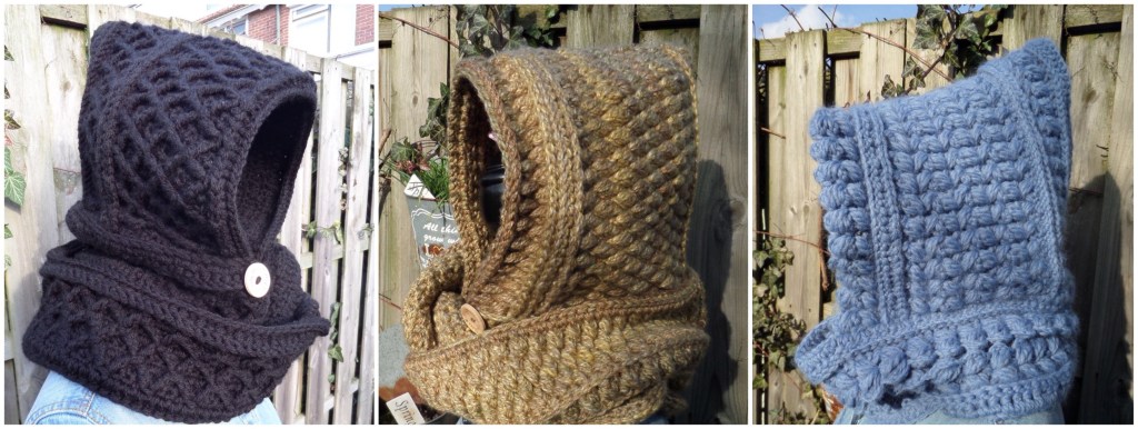 Alweer 3 verschillende hoodycolsjaals&nbsp;klaar!