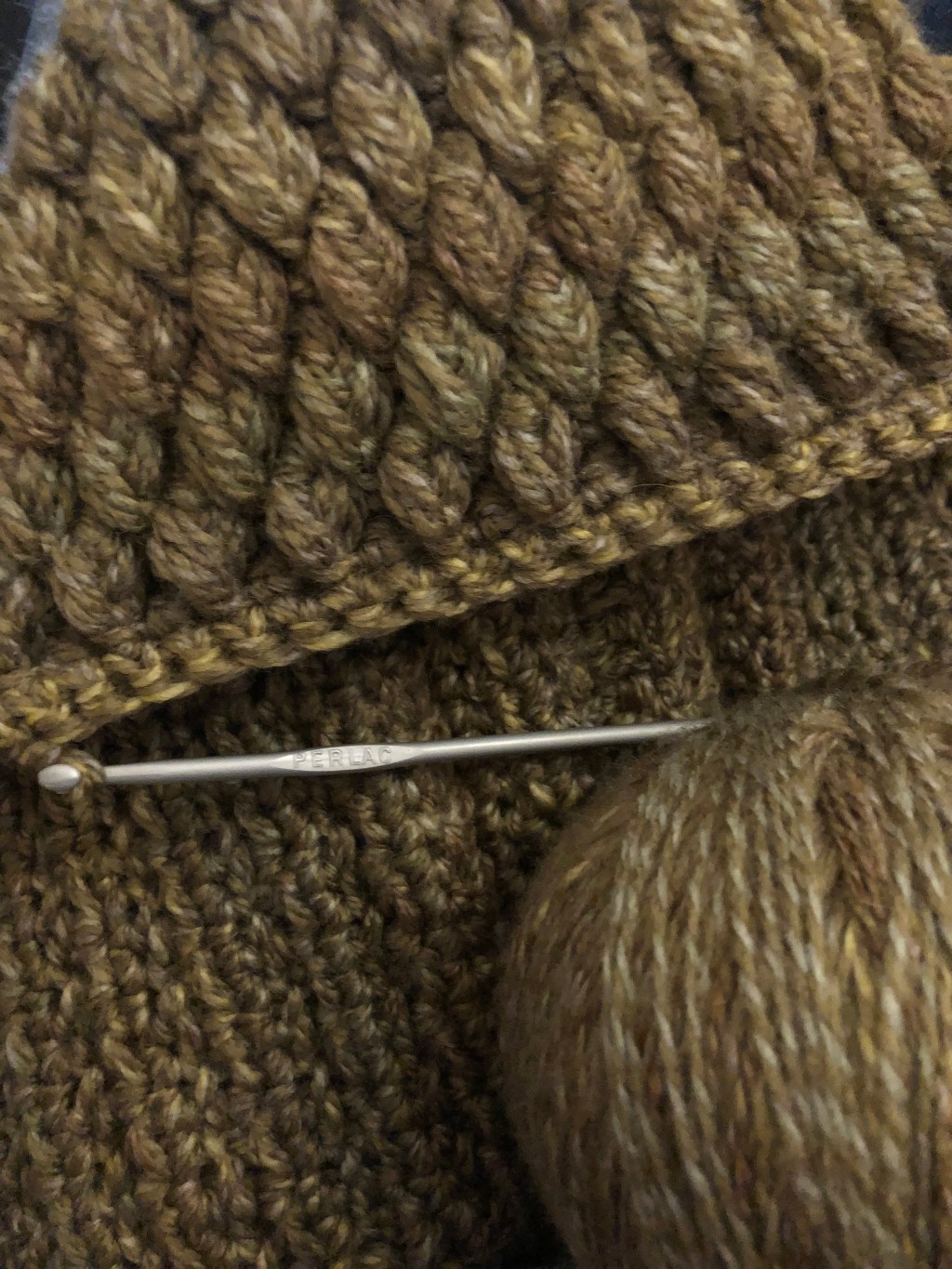 Mijn hoodycolsjaal Ruby in een andere&nbsp;kleur!